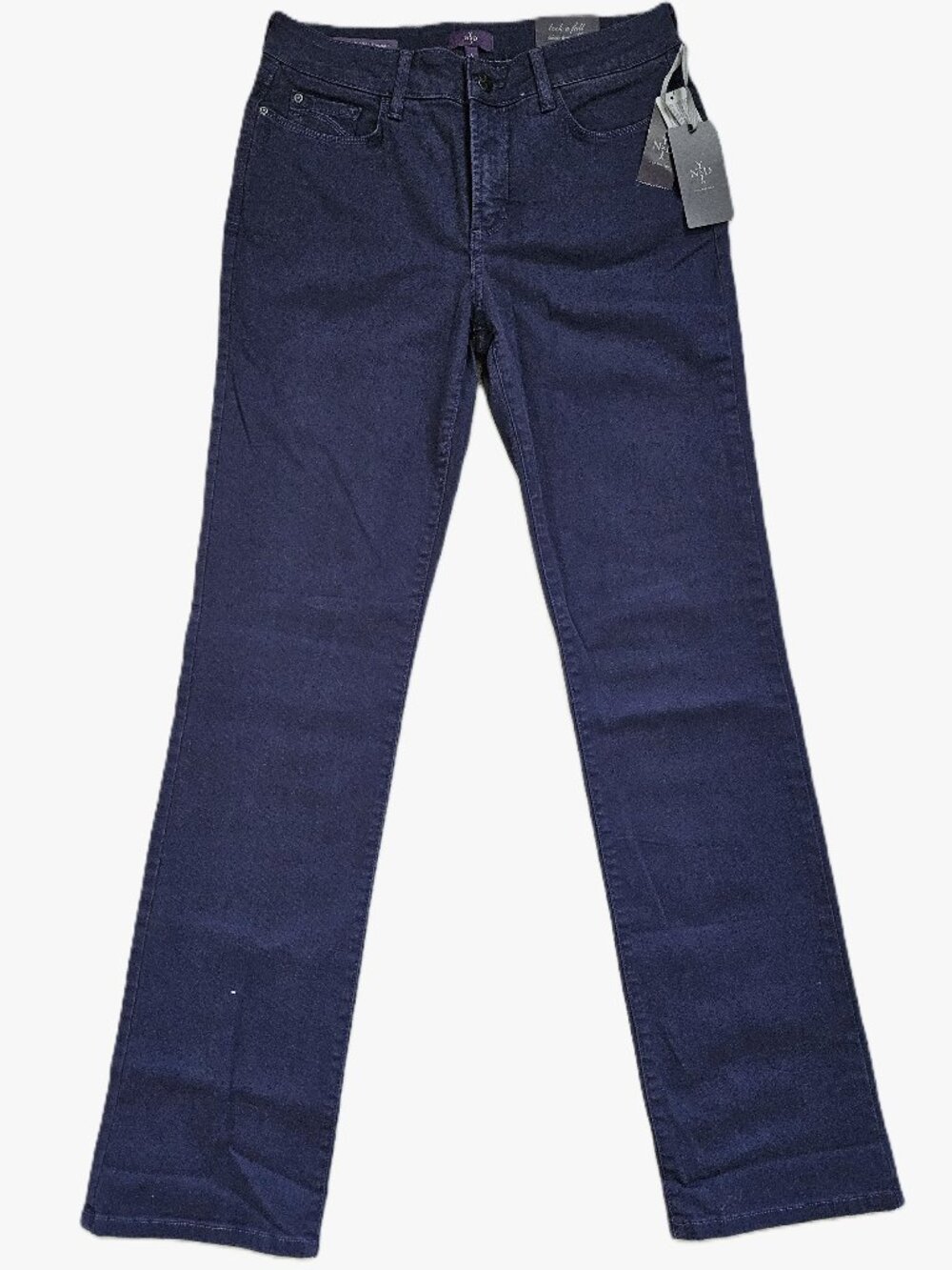 NYDJ Marilyn Straight Leg Jeans Blue, Size 6/ 32 LONG